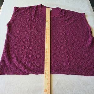 Old Navy Purple Lace Blouse